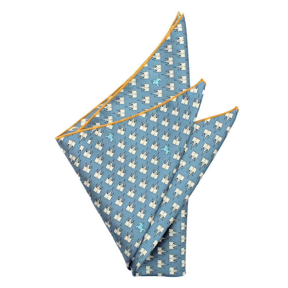 NOLA Navy Jackson Square Pocket Square